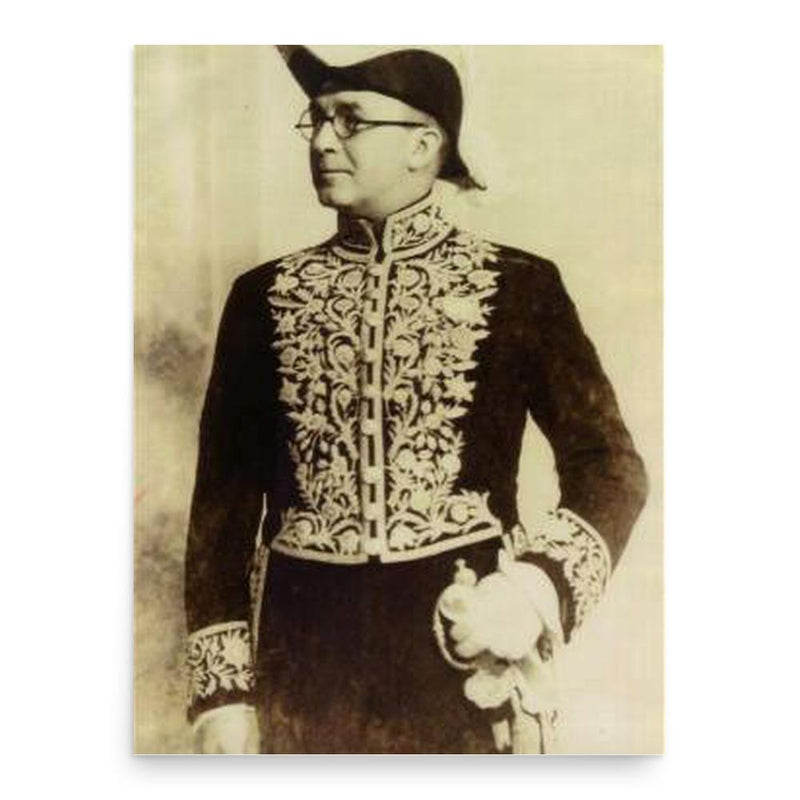 Ali Akbar Bahman poster print, in size 18x24 inches.