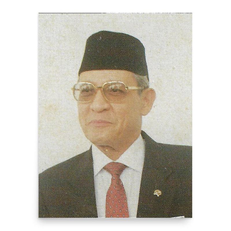 Ali Alatas poster print, in size 18x24 inches.