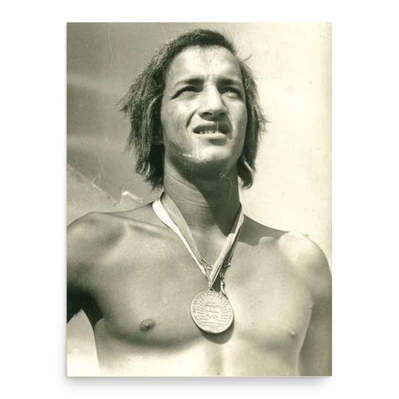 Ali Gharbi poster print, in size 18x24 inches.