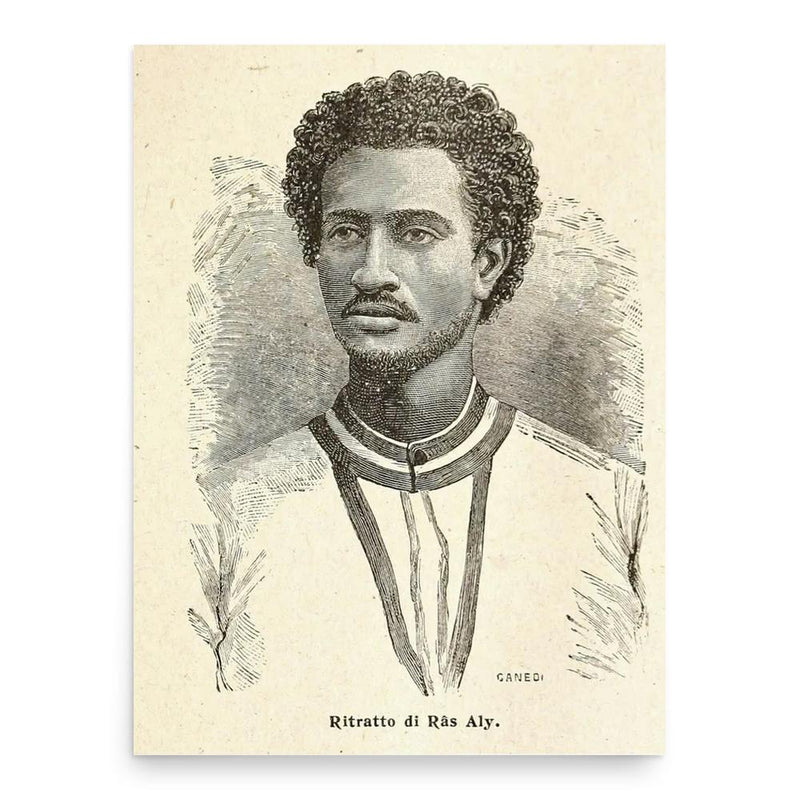 Ali II of Yejju poster print, in size 18x24 inches.