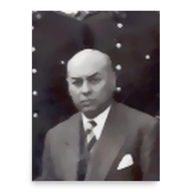 Ali Jerbi poster print, in size 18x24 inches.