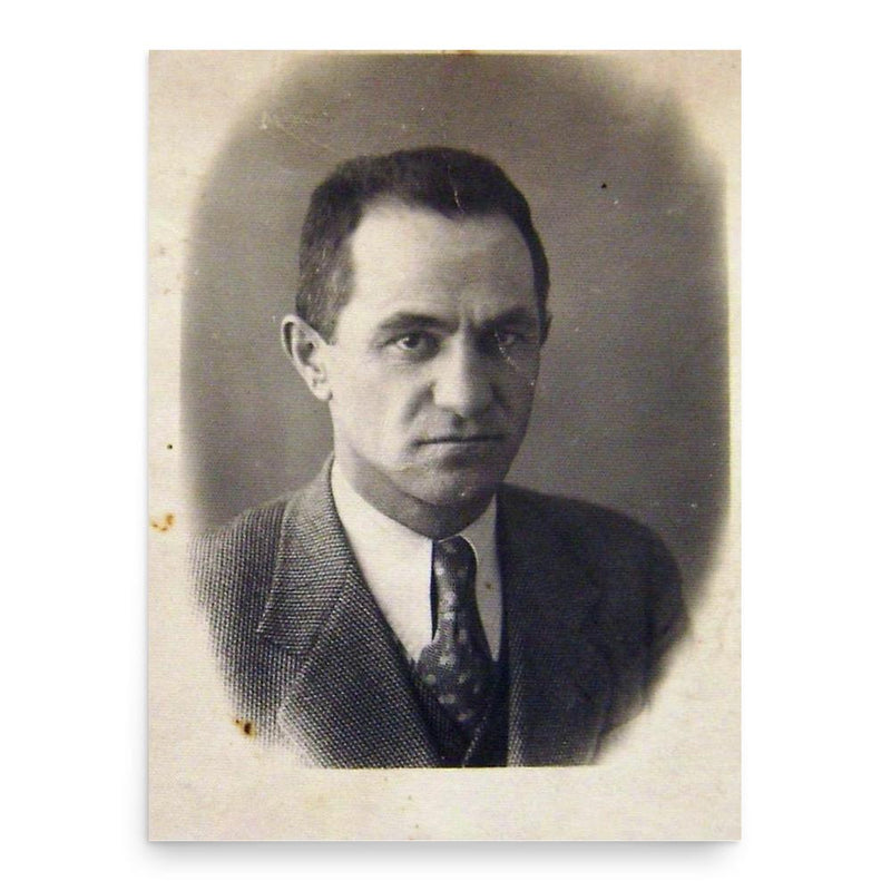 Ali Kelmendi poster print, in size 18x24 inches.