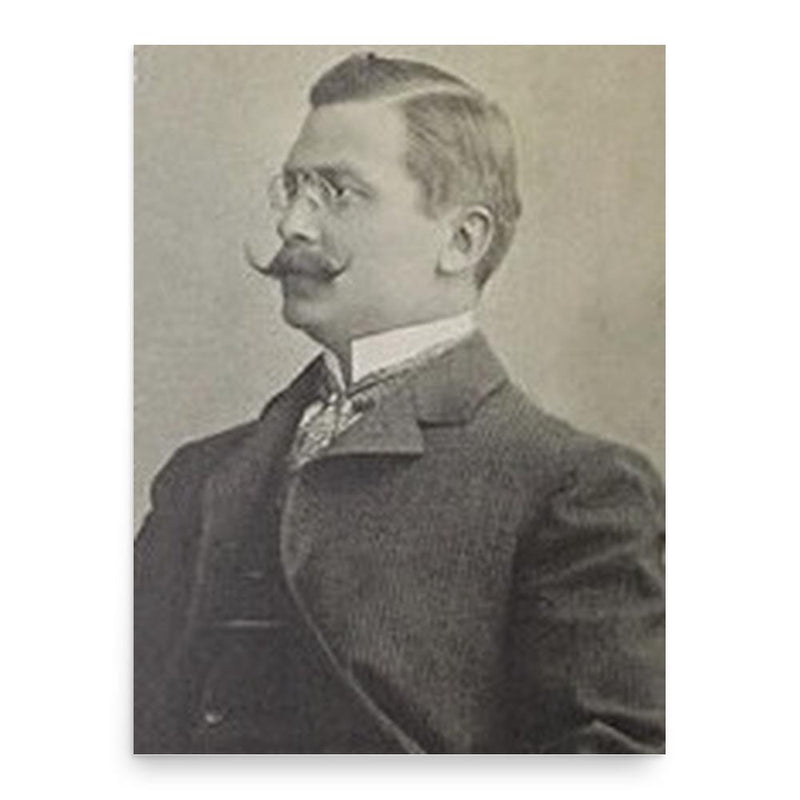 Ali Kemal poster print, in size 18x24 inches.