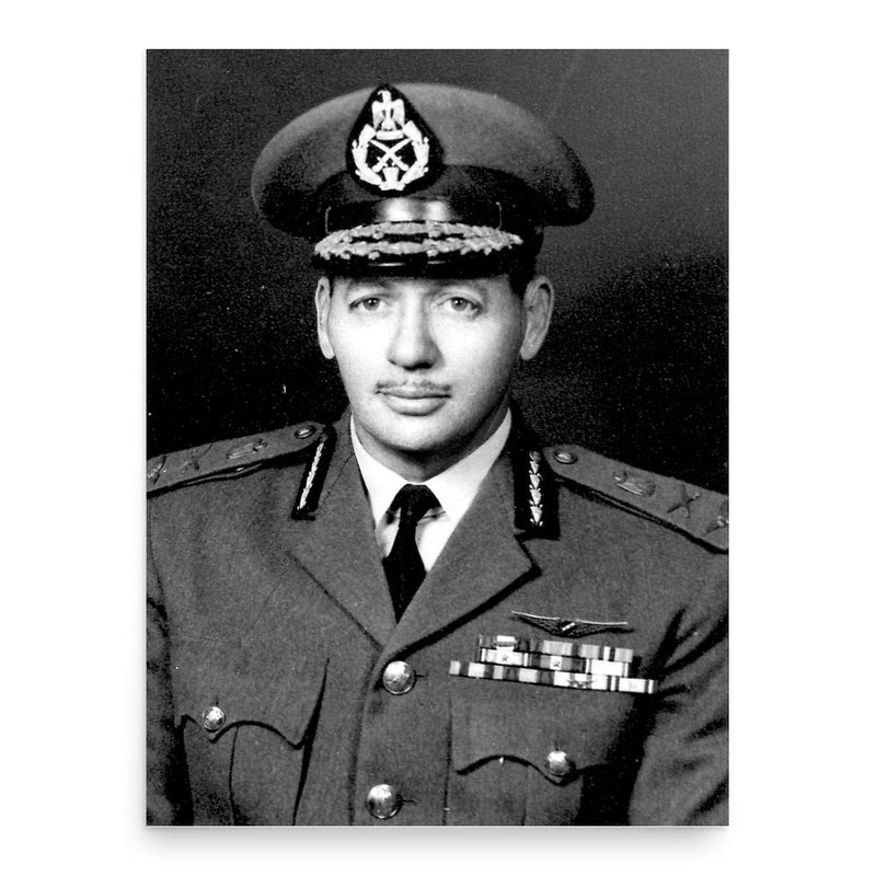 Ali Mustafa Baghdady poster print, in size 18x24 inches.