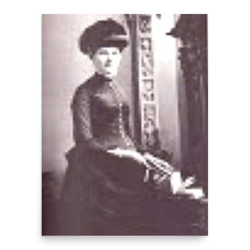 Alice Amelia Chown poster print, in size 18x24 inches.