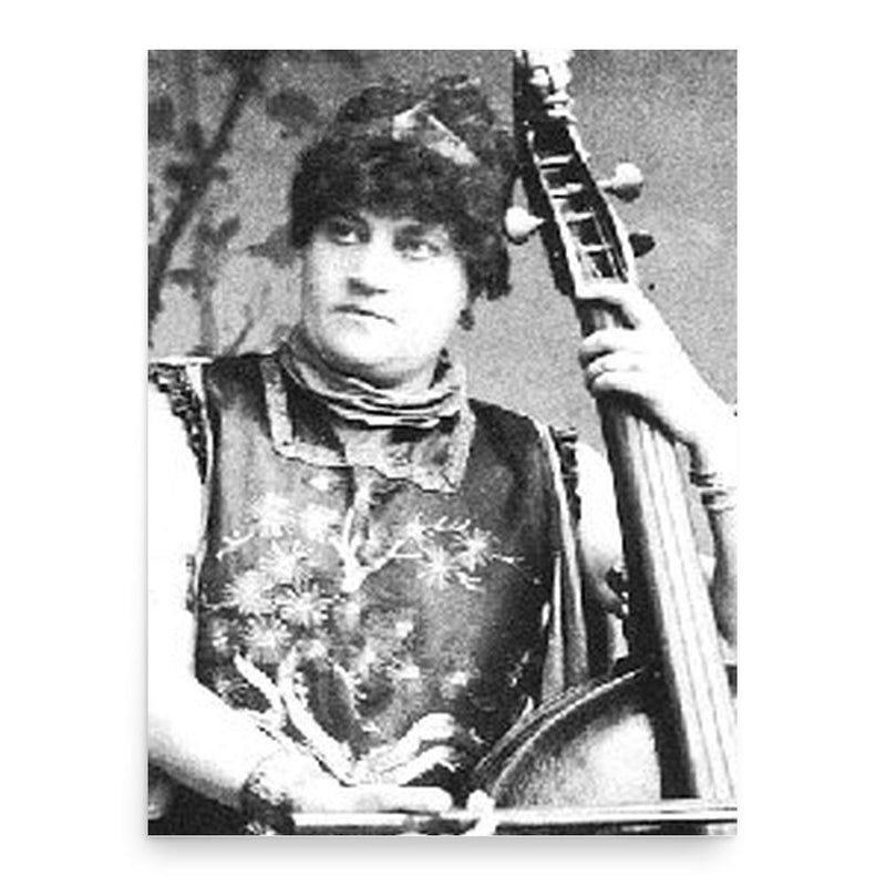 Alice Barnett poster print, in size 18x24 inches.