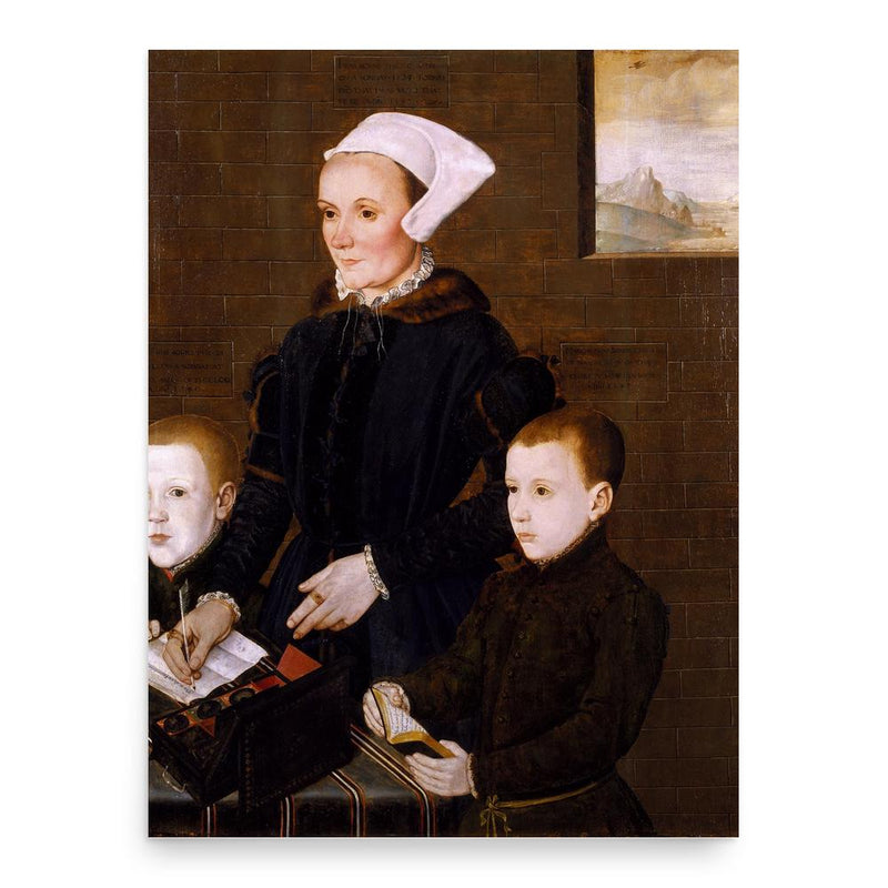 Alice Bradbridge poster print, in size 18x24 inches.