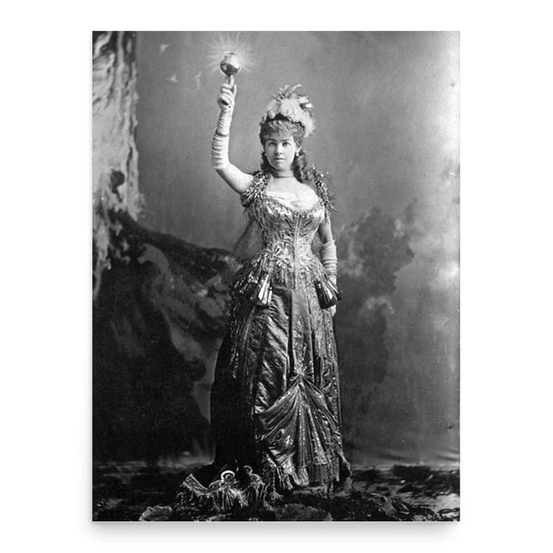 Alice Claypoole Vanderbilt poster print, in size 18x24 inches.