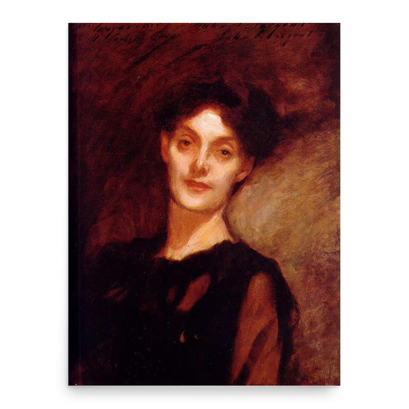 Alice Comyns Carr poster print, in size 18x24 inches.