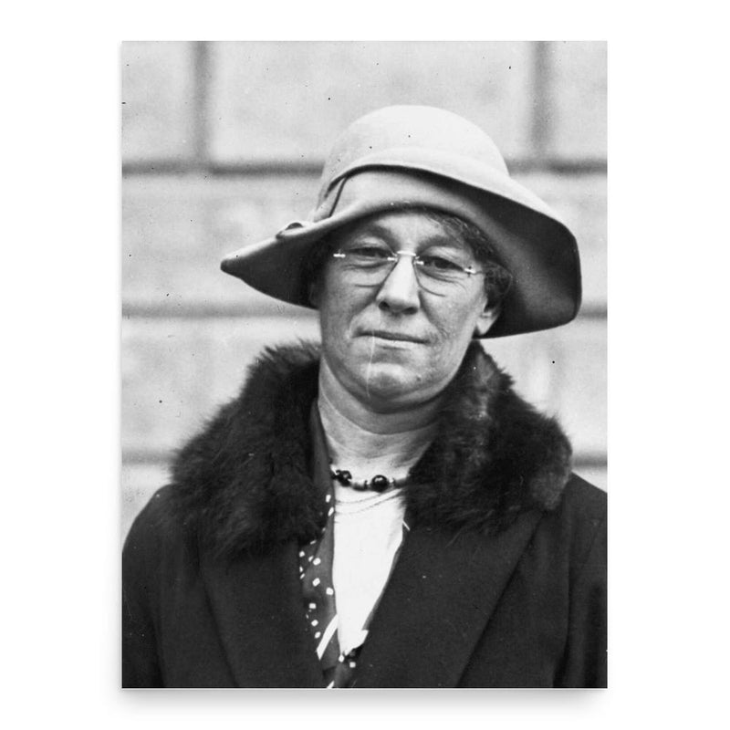 Alice Cossey poster print, in size 18x24 inches.