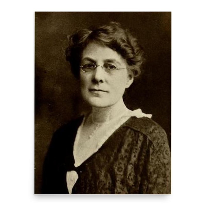 Alice Curtice Moyer poster print, in size 18x24 inches.