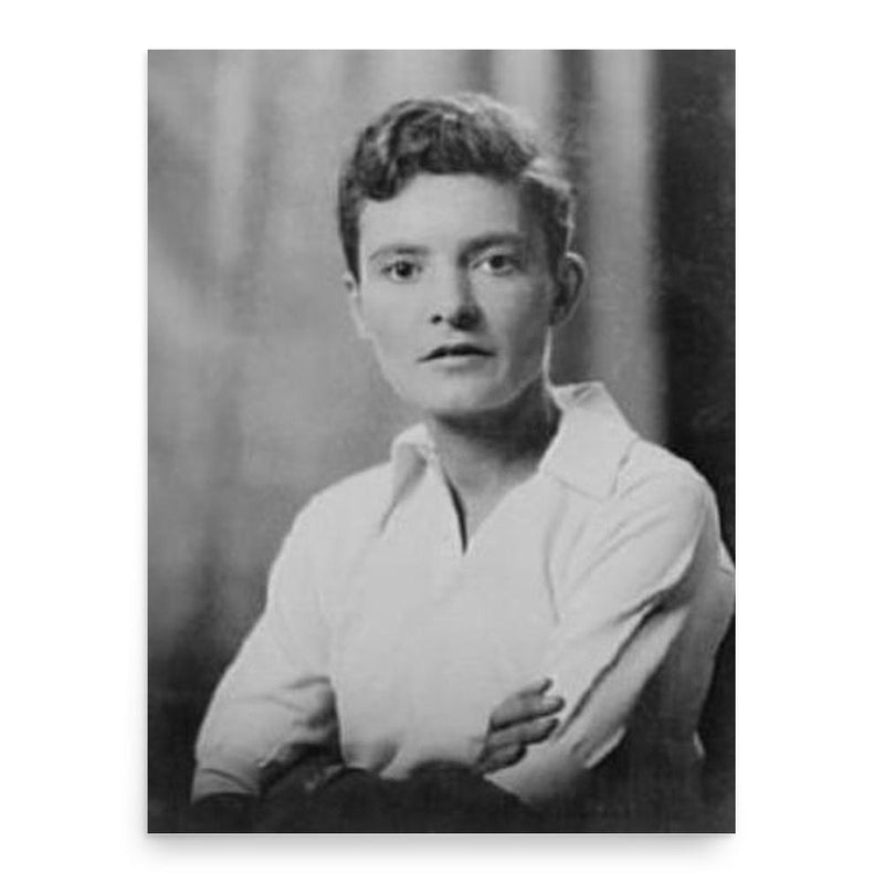 Alice DeLamar poster print, in size 18x24 inches.