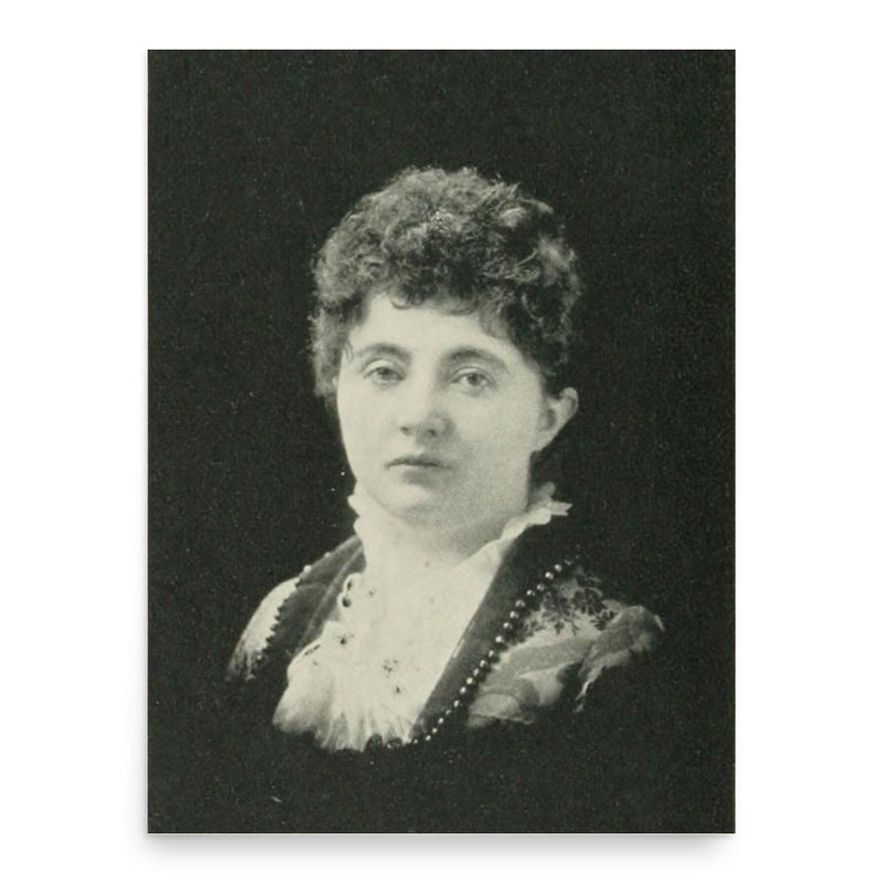 Alice Emma Ives poster print, in size 18x24 inches.