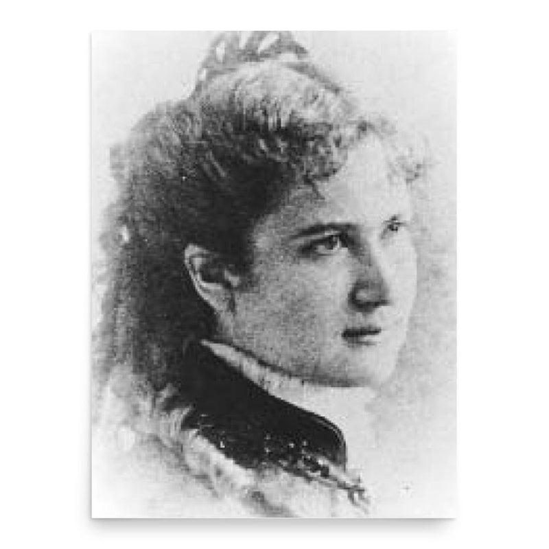 Alice French poster print, in size 18x24 inches.