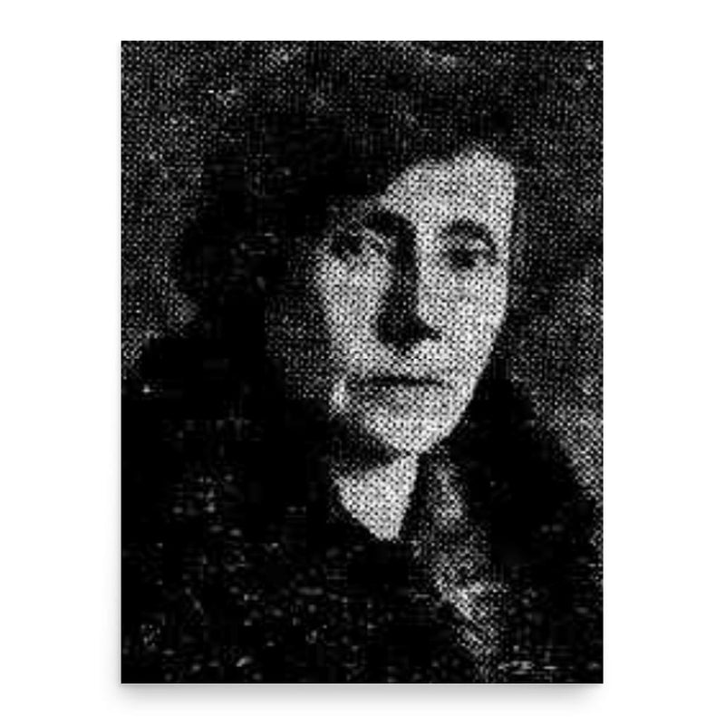 Alice Guerin Crist poster print, in size 18x24 inches.