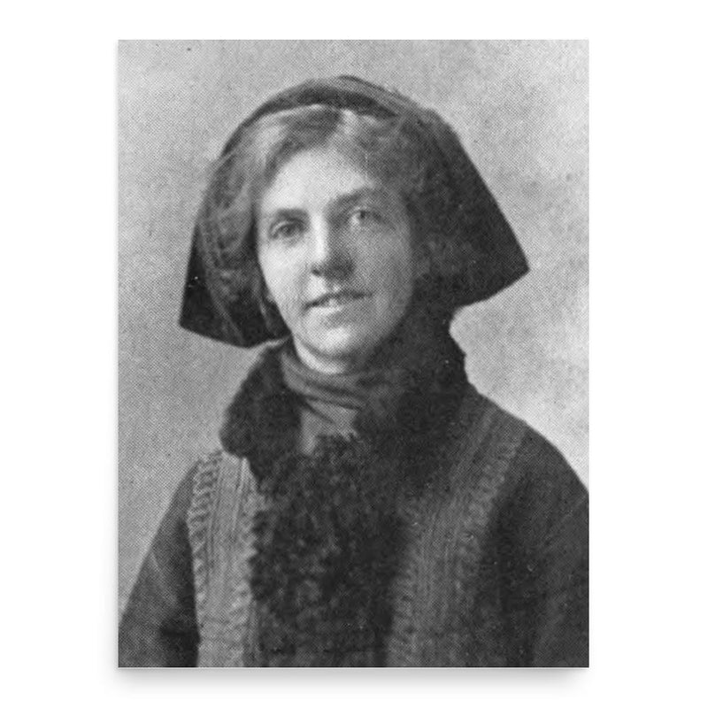 Alice Hutchison poster print, in size 18x24 inches.