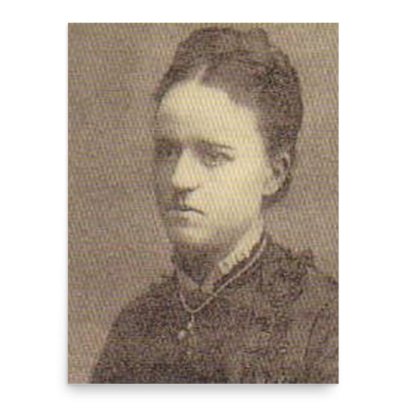 Alice James poster print, in size 18x24 inches.