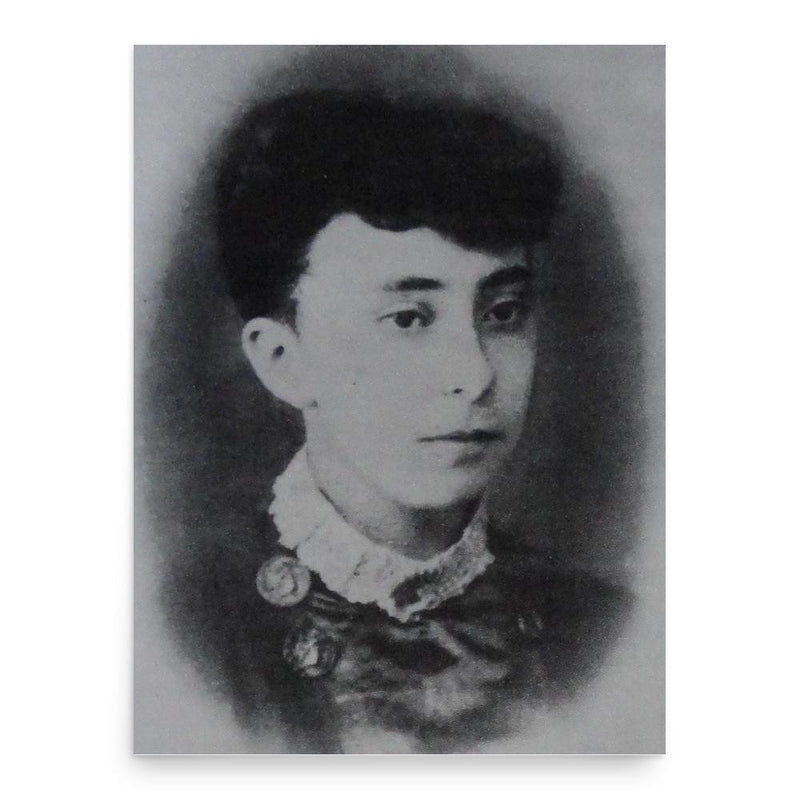 Alice Moderno poster print, in size 18x24 inches.