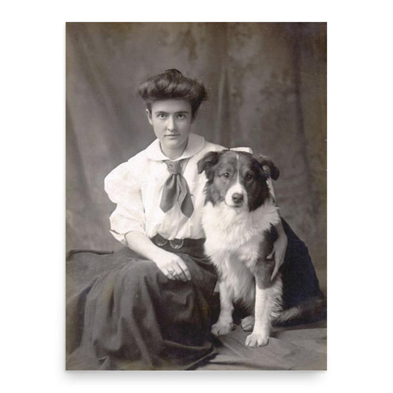 Alice Morgan Wright poster print, in size 18x24 inches.