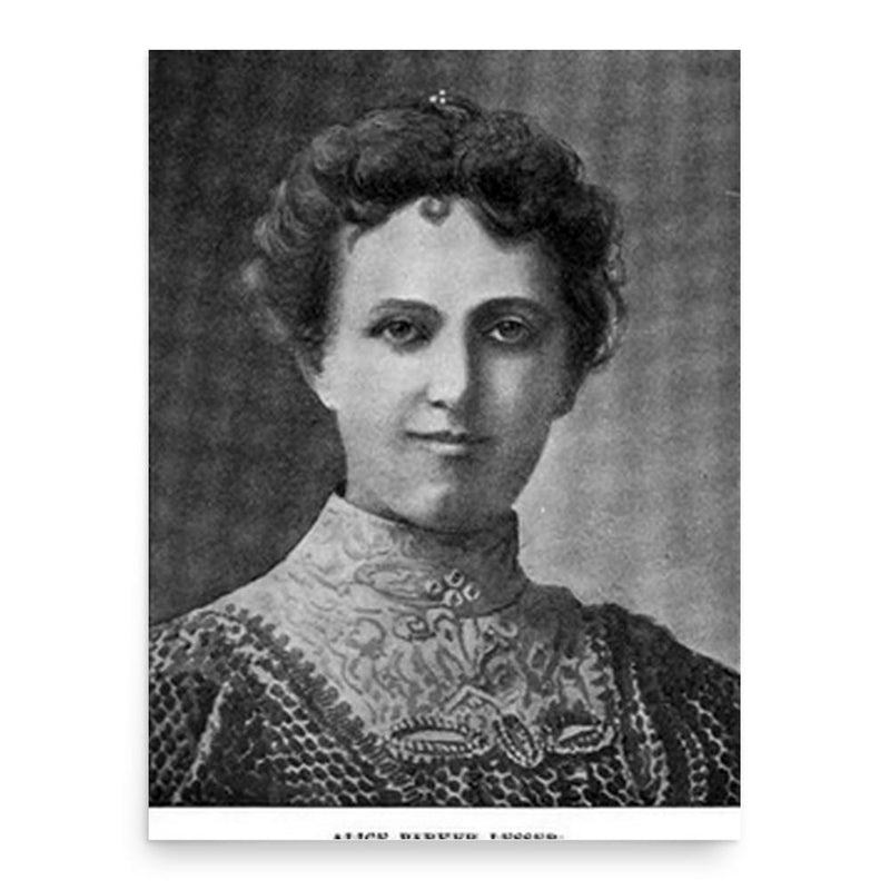 Alice Parker Lesser poster print, in size 18x24 inches.