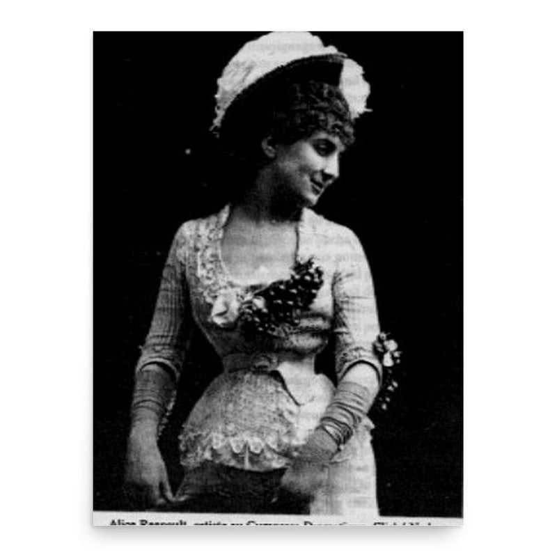 Alice Regnault poster print, in size 18x24 inches.