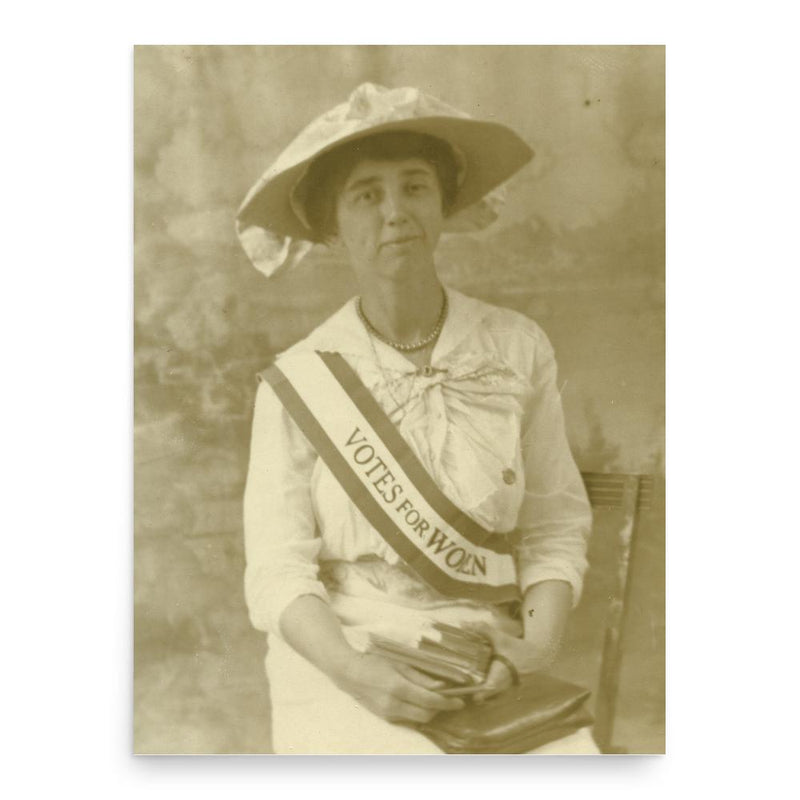 Alice Riggs Hunt poster print, in size 18x24 inches.