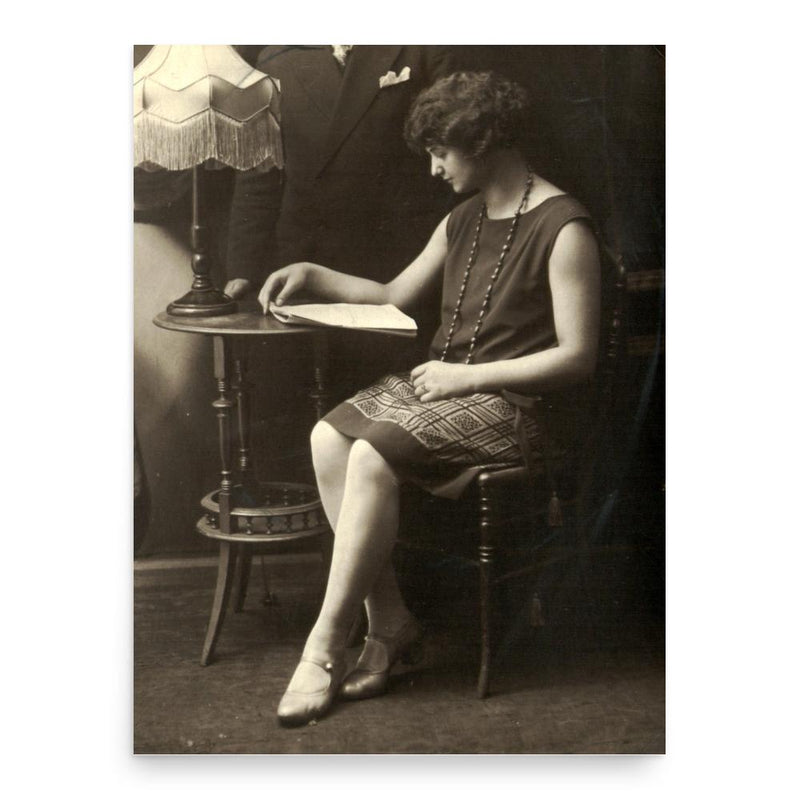 Alice Samter poster print, in size 18x24 inches.