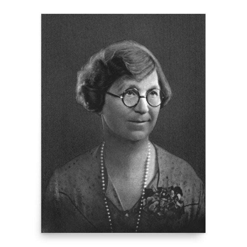 Alice Stebbins Wells poster print, in size 18x24 inches.