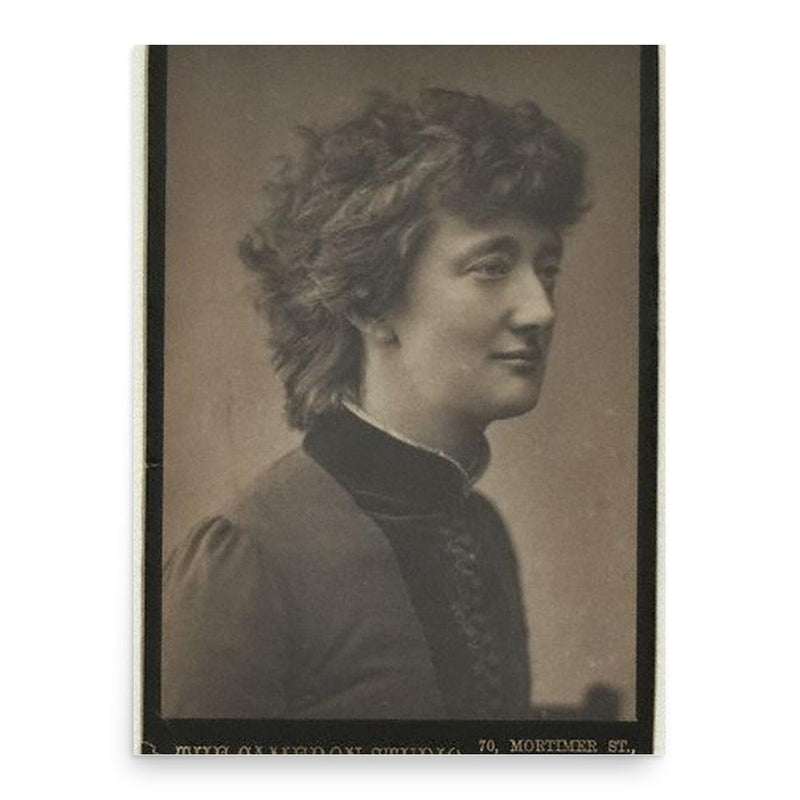 Alice Stopford Green poster print, in size 18x24 inches.