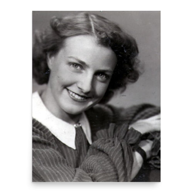 Alice Timander poster print, in size 18x24 inches.