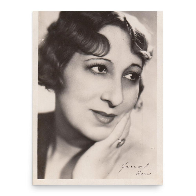 Alice Tissot poster print, in size 18x24 inches.