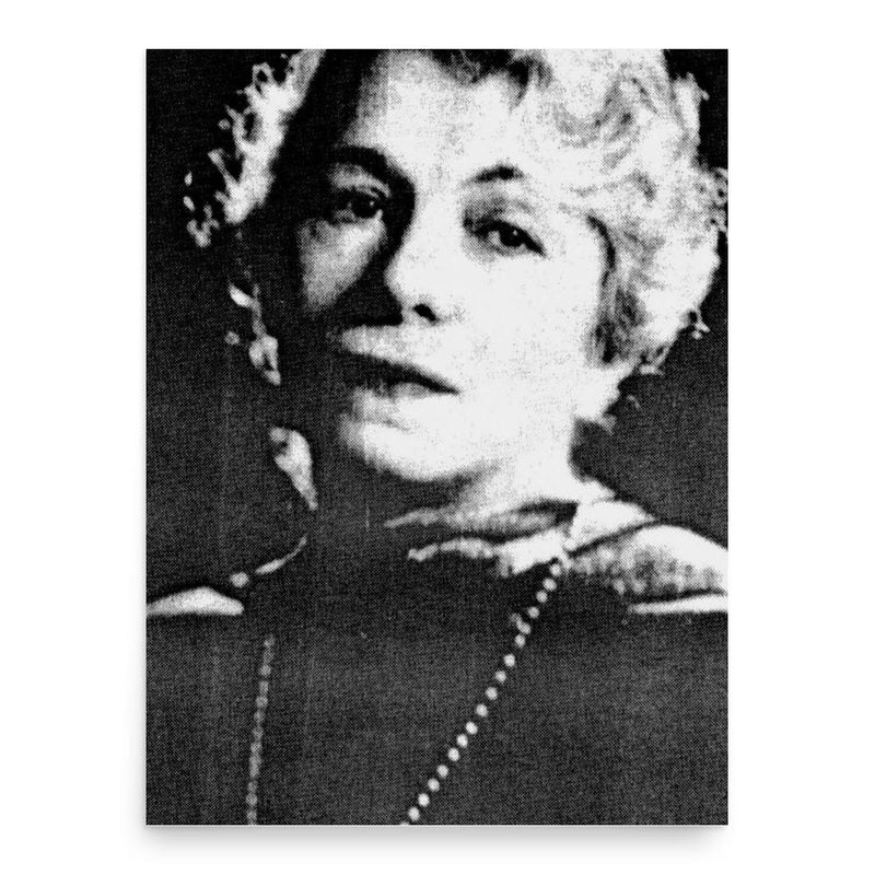 Alice Voinescu poster print, in size 18x24 inches.