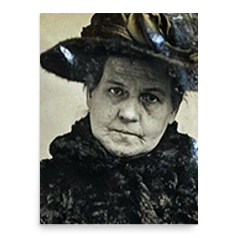 Alice Wheeldon poster print, in size 18x24 inches.