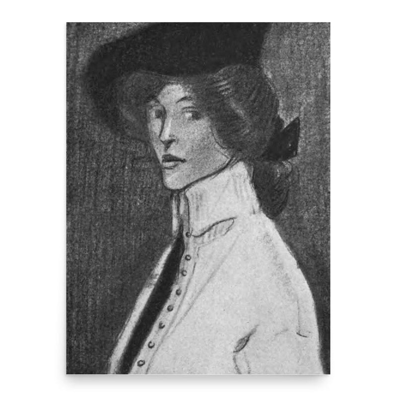 Alice Woods Ullman poster print, in size 18x24 inches.