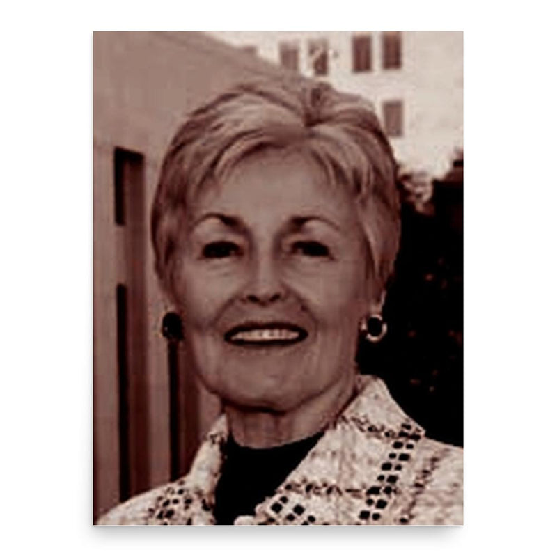 Alicemarie Huber Stotler poster print, in size 18x24 inches.