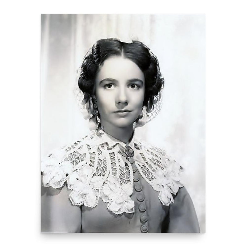 Alicia Rhett poster print, in size 18x24 inches.