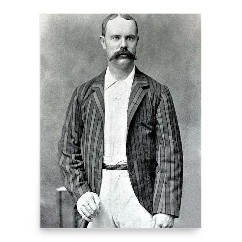 Alick Bannerman poster print, in size 18x24 inches.