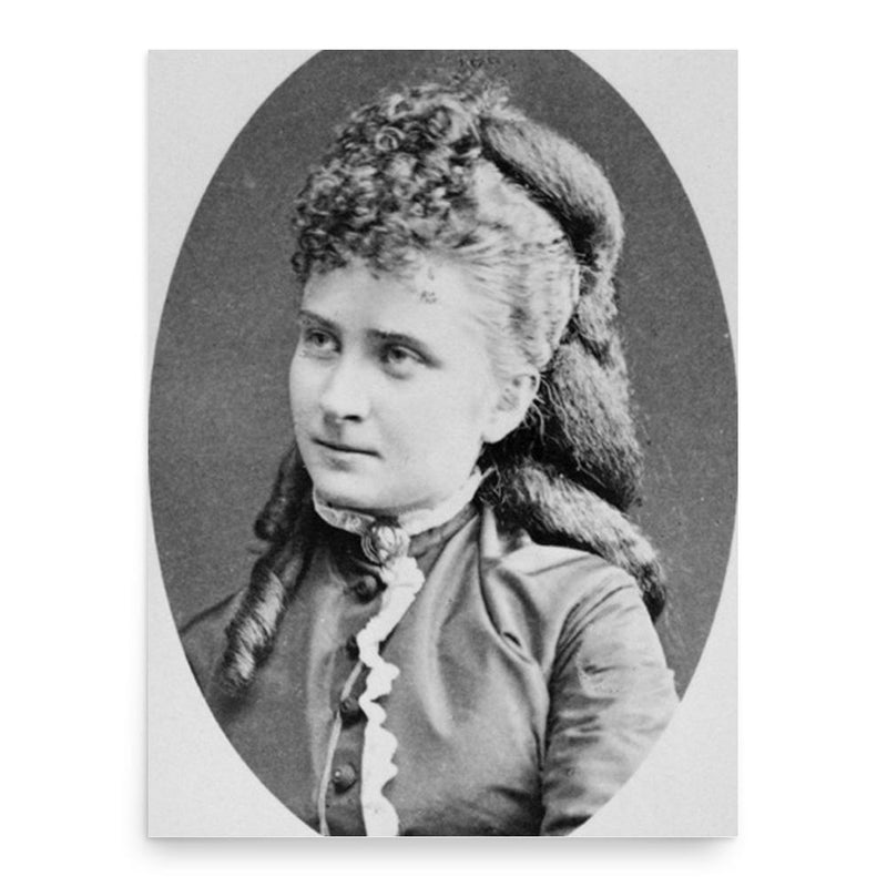 Alie Lindberg poster print, in size 18x24 inches.