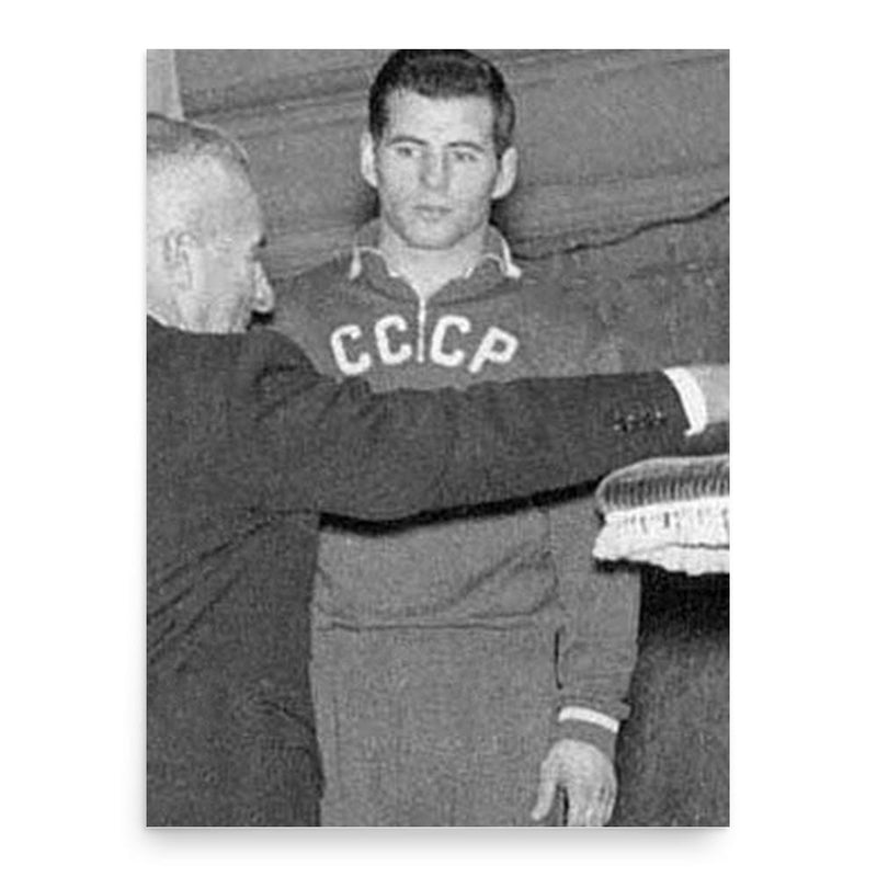 Alimbeg Bestayev poster print, in size 18x24 inches.