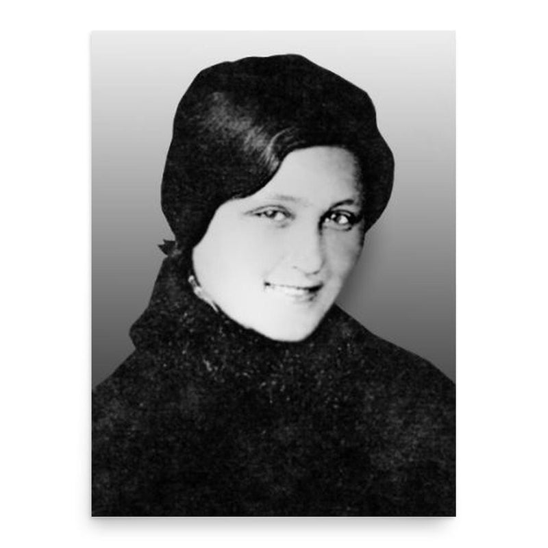 Alime Abdenanova poster print, in size 18x24 inches.