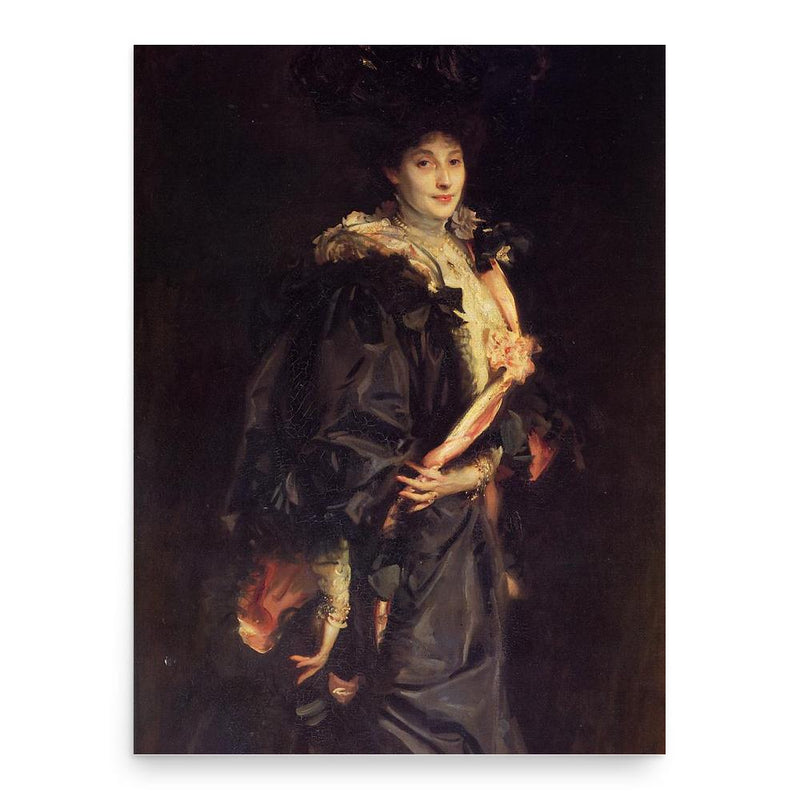 Aline Caroline de Rothschild poster print, in size 18x24 inches.