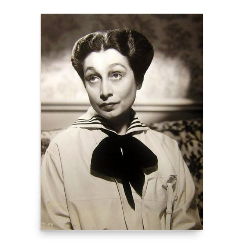 Aline MacMahon poster print, in size 18x24 inches.