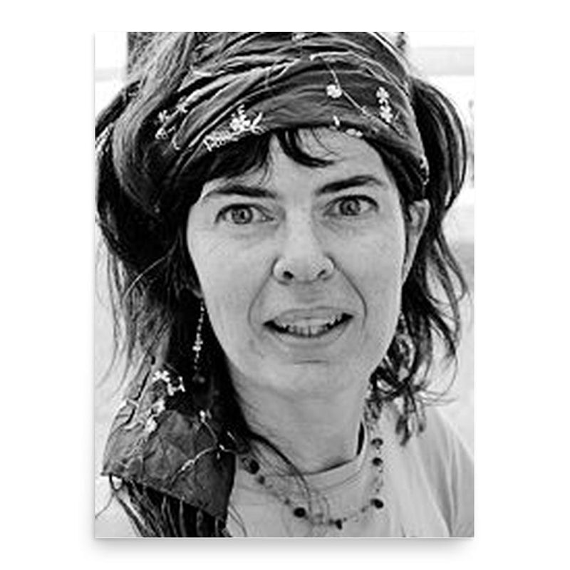 Aline Poulin poster print, in size 18x24 inches.