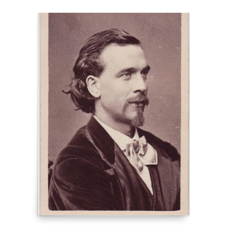 Allan James Foley poster print, in size 18x24 inches.