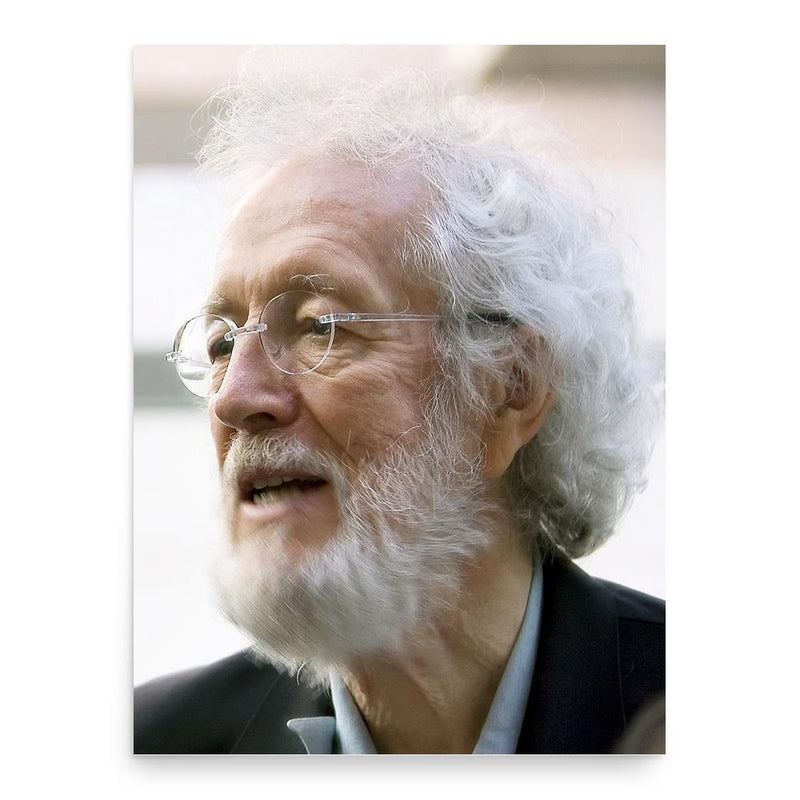 Allan King poster print, in size 18x24 inches.