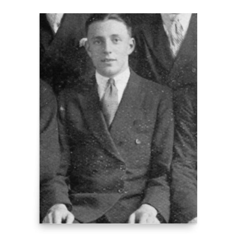 Allan La Fontaine poster print, in size 18x24 inches.