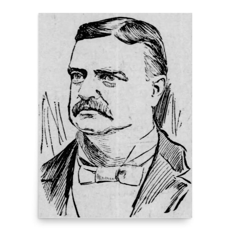 Allan Langdon McDermott poster print, in size 18x24 inches.