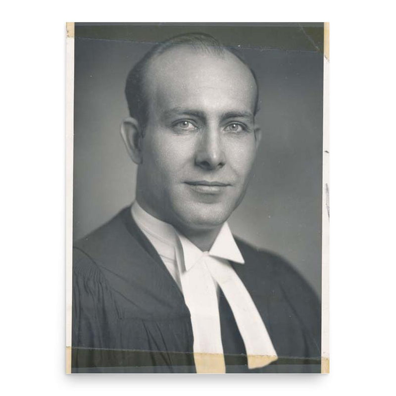 Allan Leal poster print, in size 18x24 inches.