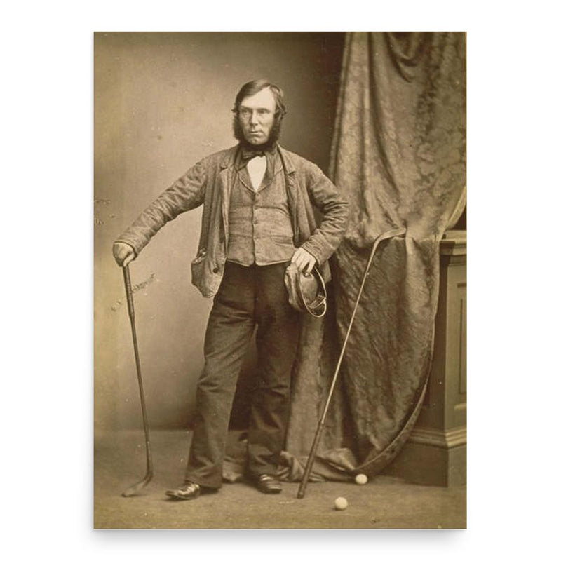 Allan Robertson poster print, in size 18x24 inches.