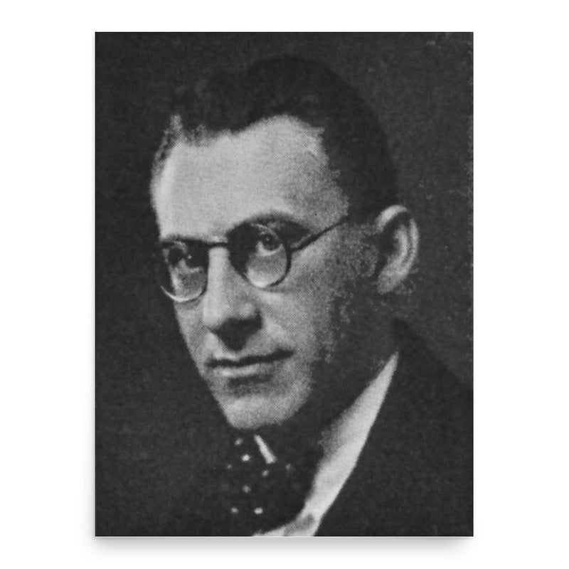 Allan Vougt poster print, in size 18x24 inches.